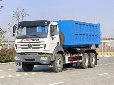 Beiben 10-wheeler hook loader garbage truck