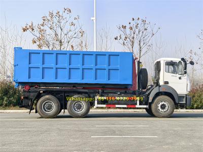 Beiben 10-wheeler hook loader garbage truck