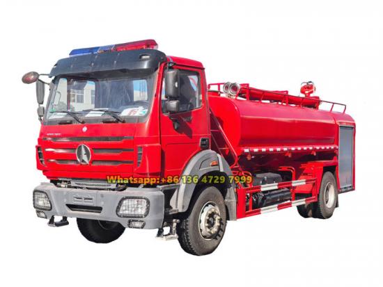 Beiben 6-wheeler water tender truck