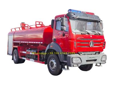Beiben 6-wheeler water tender truck