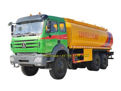 Beiben 6x6 20000 liters fuel tanker truck