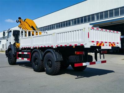 Beiben 6×6 off-road truck mounted crane