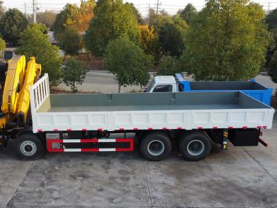 Beiben 12-wheeler knuckle boom crane truck