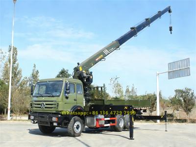 Beiben 10-wheeler 16 ton crane truck