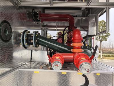 Beiben 6×4 water foam fire tender truck