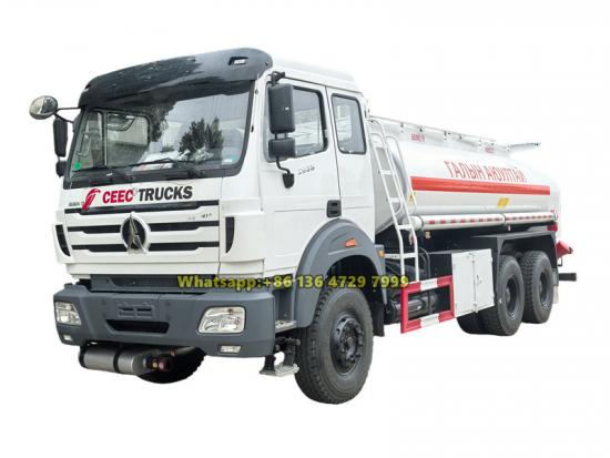 Beiben 12000 liters fuel tanker truck