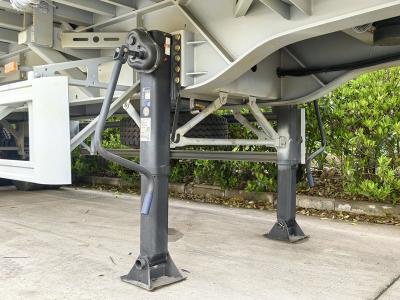 3 axles heavy duty dropside cargo trailer