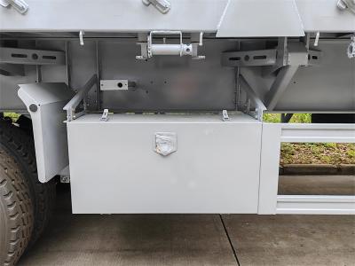 3 axles heavy duty dropside cargo trailer