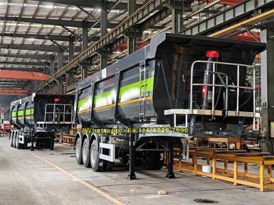3 axles heavy duty 50 ton tipper trailer