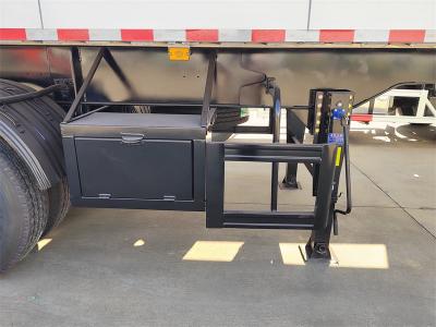 3 axles heavy duty 50 ton tipper semi-trailer