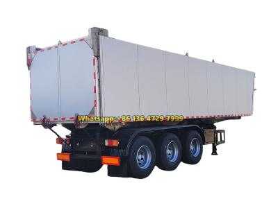 3 axles heavy duty 50 ton tipper semi-trailer