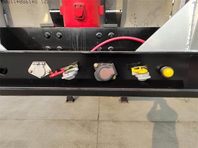 3 axles heavy duty 50 ton tipper semi-trailer