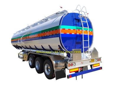 3 axles fuel tanker semi-trailer