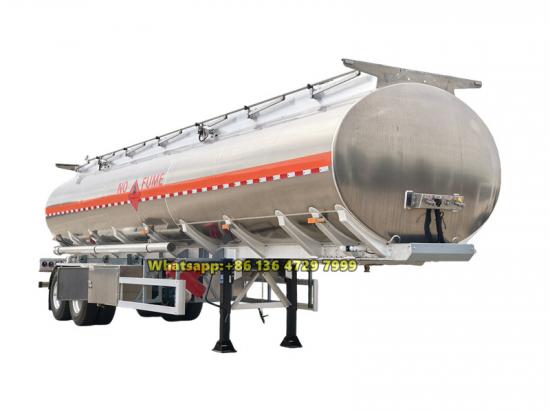2 axles fuel tanker semi-trailer