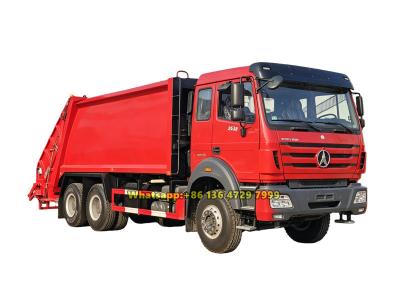 Beiben 6×4 refuse compactor truck