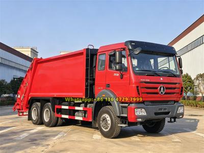 Beiben 6×4 refuse compactor truck