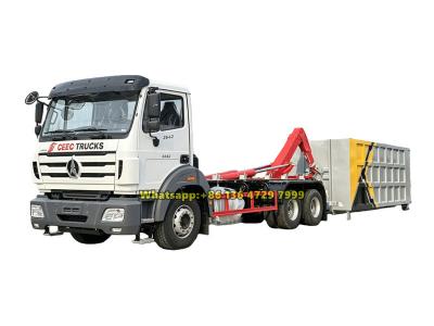 Beiben 10 wheeler hook loader truck