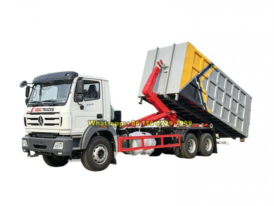 Beiben 10 wheeler hook loader truck