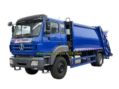 Beiben 4×2 refuse compactor truck
