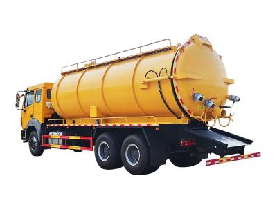 Beiben 10 wheeler vacuum suction truck