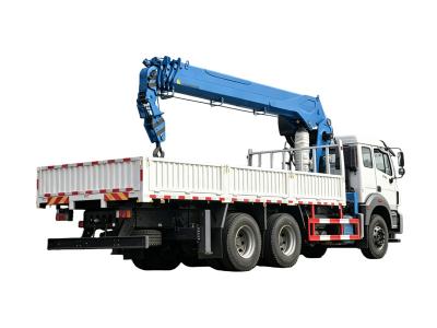 Beiben 10-wheeler 14 ton boom crane truck