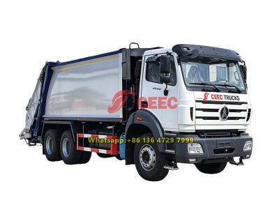 Beiben 6×4 garbage compactor truck