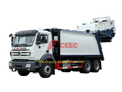 Beiben 6×4 garbage compactor truck