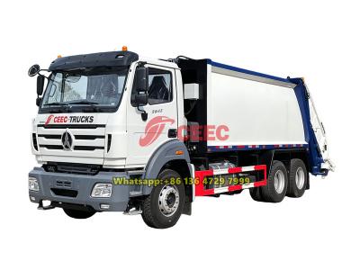 Beiben 6×4 garbage compactor truck