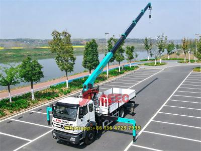 Beiben 1929 8-ton boom crane truck