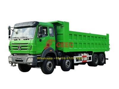 Beiben 8×4 construction dump truck