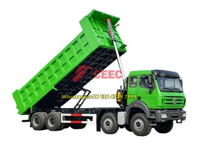 Beiben 8×4 construction dump truck