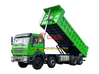 Beiben 8×4 construction dump truck