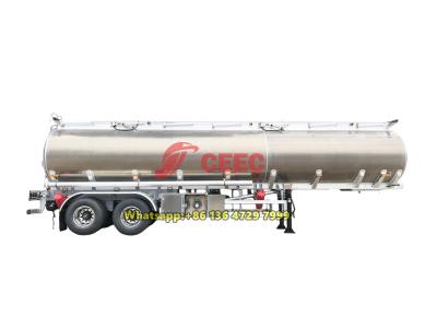 2 axles fuel tanker semi-trailer