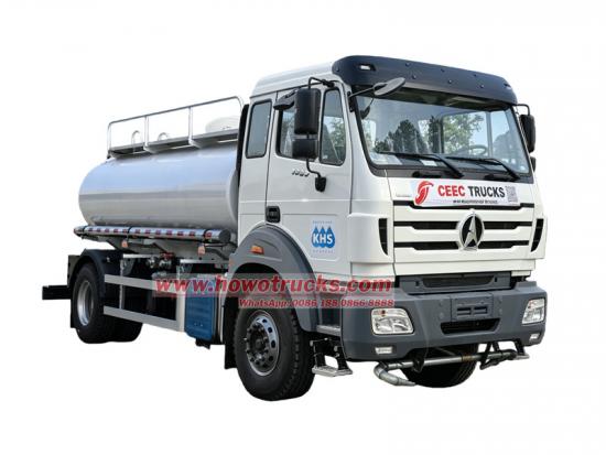 Beiben 4x2 12000 liters water tanker truck