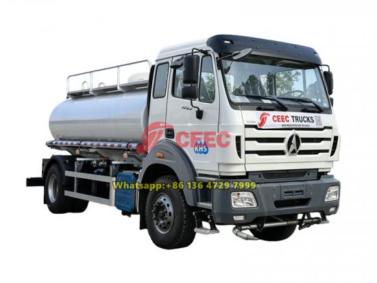 Beiben 4x2 12000 liters water tanker truck