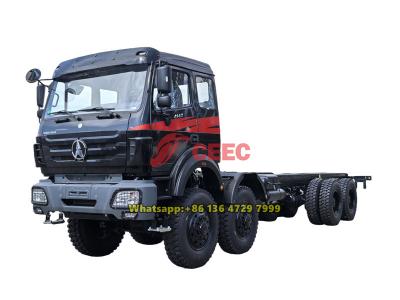 Beiben 8×8 cargo truck chassis