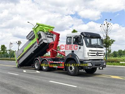 Beiben 6×4 hook loader truck