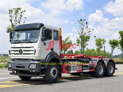 Beiben 6×4 hook loader truck