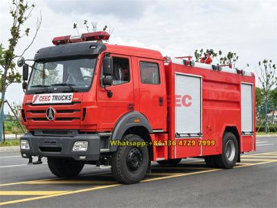 Beiben 4×2 heavy firefighting truck