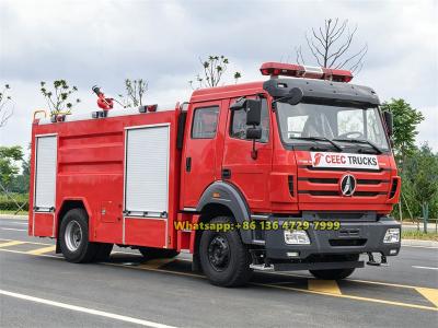 Beiben 4×2 heavy firefighting truck