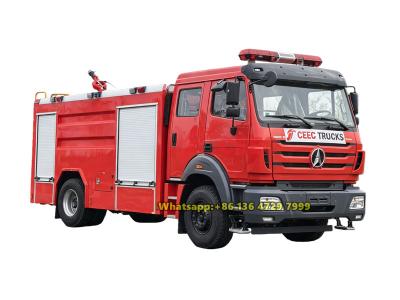 Beiben 4×2 heavy firefighting truck