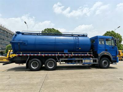 Beiben 6×4 heavy vacuum tank truck