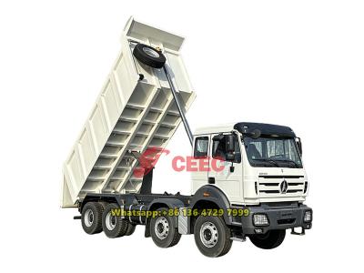 Beiben 8×4 heavy duty dump truck
