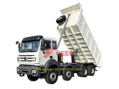 Beiben 8×4 heavy duty dump truck