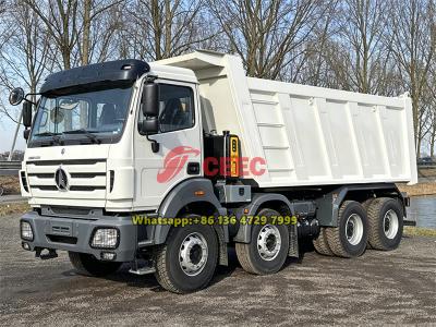 Beiben 8×4 heavy duty dump truck