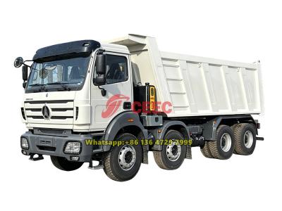 Beiben 8×4 heavy duty dump truck