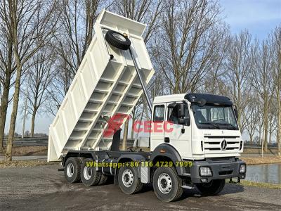 Beiben 8×4 heavy duty dump truck