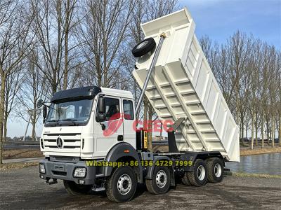 Beiben 8×4 heavy duty dump truck