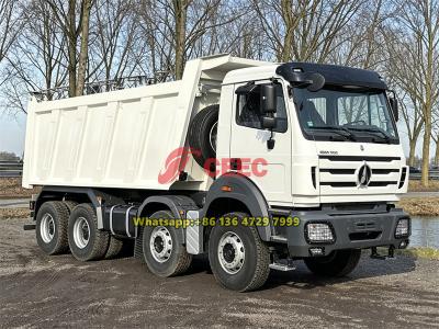 Beiben 8×4 heavy duty dump truck
