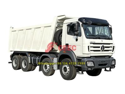 Beiben 8×4 heavy duty dump truck